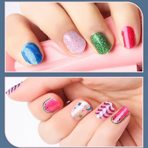 اسباب بازی ست آرایشی و استمپر ناخن کودک Nail Art Kit Princess_اسباب بازی اکسسوری